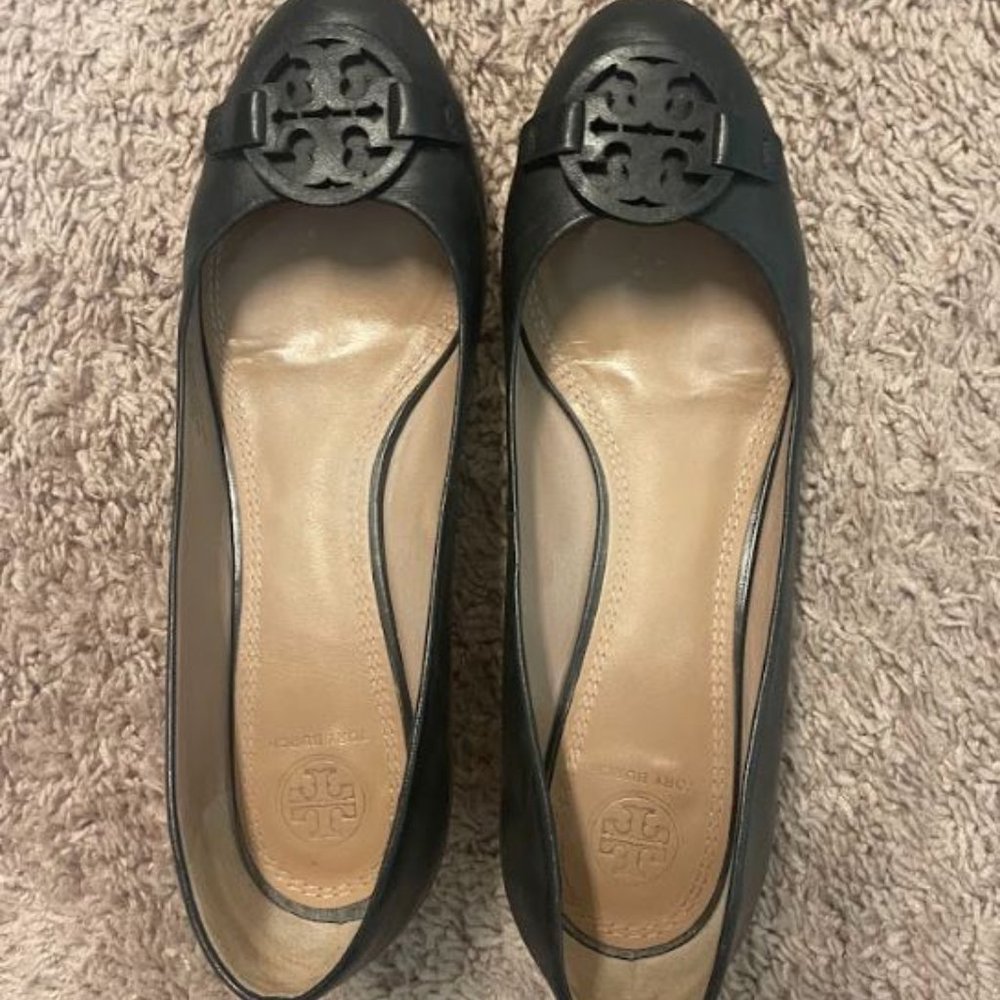 Black Leather Heels